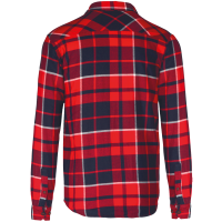 Red / Navy checked