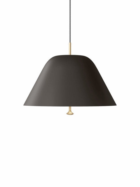 menu Levitate Pendel Leuchte 28 Black Brass