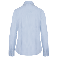 Striped Pale Blue / White